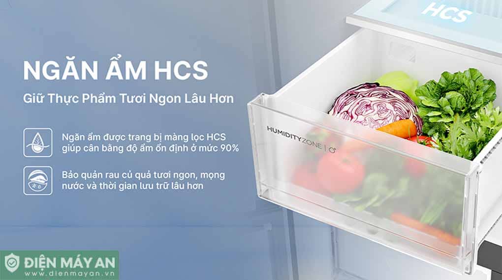 Tủ lạnh Aqua Inverter 4 cánh 529 lít AQR-M600XA(GB)